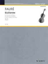 Fauré Sicilienne Op. 78 in G minor for Cello and Piano