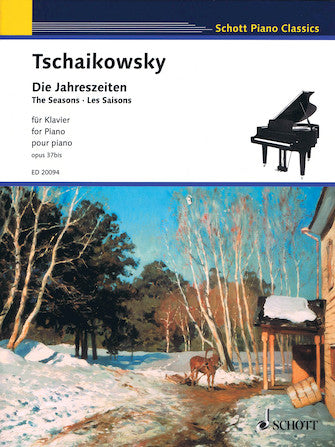 Tchaikovsky The Seasons Op. 37bis for Piano