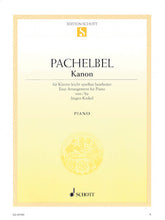 Pachelbel Canon for Piano