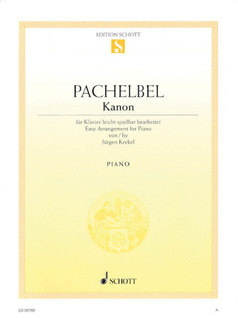 Pachelbel Canon for Piano