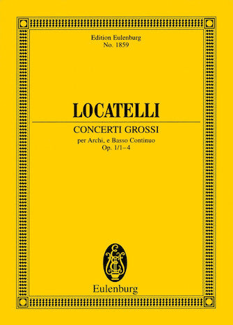 Concerti Grossi Op. 1, Nos. 1-4