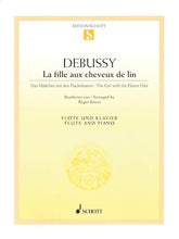 Debussy La Fille Aux Cheveux De Lin for Flute & Piano