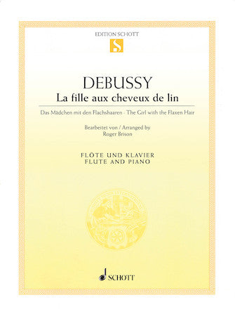 Debussy La Fille Aux Cheveux De Lin for Flute & Piano