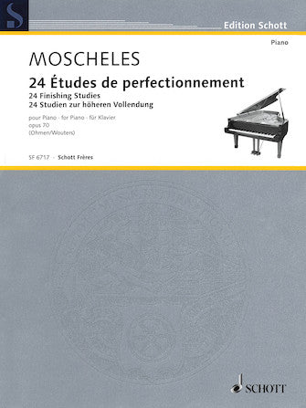 Moscheles 24 Finishing Studies Piano