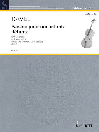 Ravel Pavane pour une infante défunte for 4 Cellos