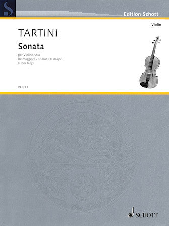 Tartini Sonata in D Major for Solo Violin
