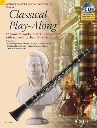 Classical Play-along Clarinet: 12 Favorite Works BK/CD         no