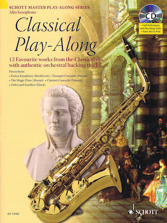 Classical Play-along Alto Sax: 12 Favorite Works BK/CD         ia