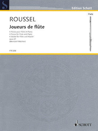 Roussel Joueurs De Flute Four Pieces, Op. 27