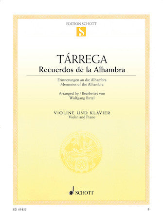 Tárrega - Recuerdos de la Alhambra