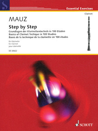 Mauz Step by Step - Basics of Clarinet Technique in 100 Studies
