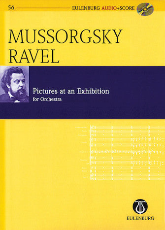 Mussorgsky - Ravel Pictures at an Exhibition Study Score with CD