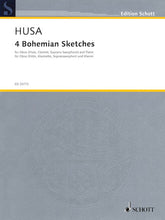 Husa 4 Bohemian Sketches for Oboe