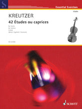 Kreutzer 42 Études ou caprices
