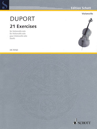 Duport 21 Exercises for Violoncello Solo
