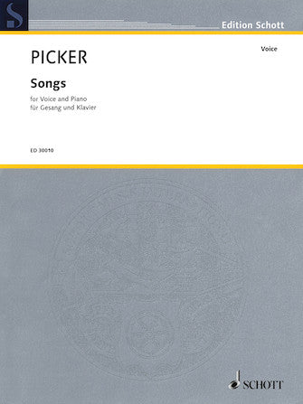 Picker Songs for Voice and Piano