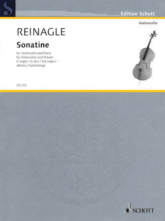 Reinagle Sonatine In G-major For Violoncello And Piano