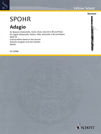 Spohr Adagio for Bassoon and Piano