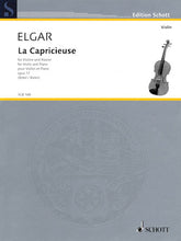 Elgar Capricieuse, Op. 17 Violin and Piano