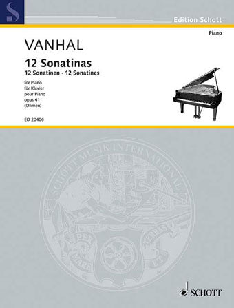 Vanhal 12 Easy and Progressive Sonatinas Op. 41