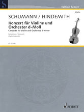 Schumann Concerto for Violin and Orchestra in D minor