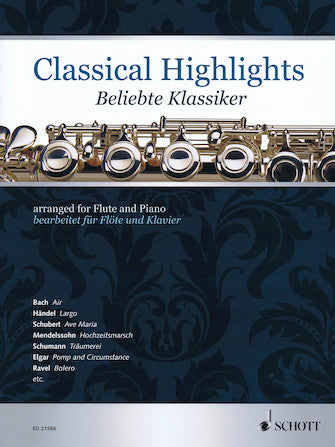 Classical Highlights arranged for Flute and Piano
