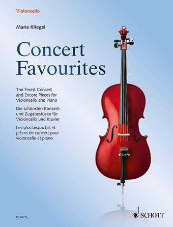 Concert Favourites: Finest Concert And Encore Pieces Cello And Piano