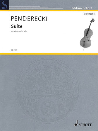 Penderecki Suite for Solo Cello