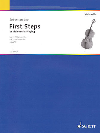 First Steps In Violoncello Playing For 1-2 Cellos Op. 101