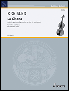 Kreisler La Gitana for Violin and Piano