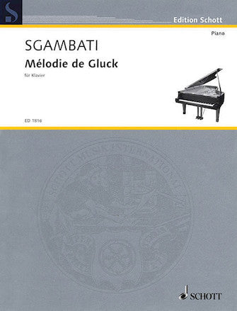Sgambati Melodie de Gluck