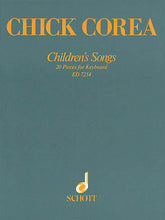 Chick Corea Children's Songs - Piano Solo