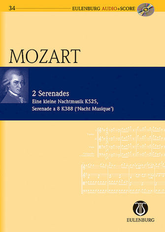 Mozart 2 Serenades: KV 525/KV 388 Eine Kleine Nachtmusik/Serenade a 8 (Night Music)