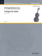 Tempo di Valse for Viola Solo - Transcription of original version for cello