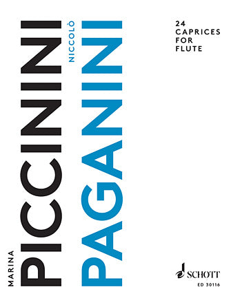 Paganini 24 Caprices for Flute Arr. Piccinini