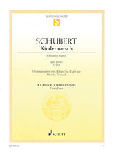 Schubert Children's March Op. Post. D928 1 Piano, 4 Hands