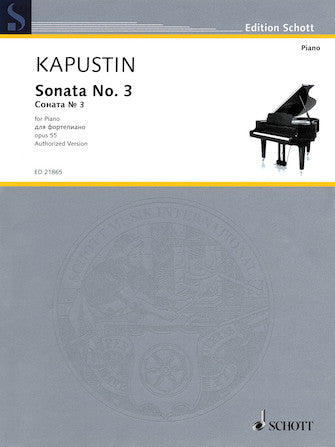 Kapustin Sonata No. 3, Op. 55