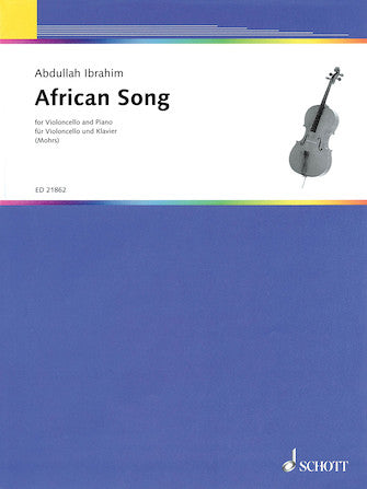 Ibrahim African Song For Cello And Piano