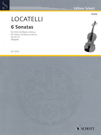 Locatelli 6 Sonatas Opus 8 (Nos 1-6)