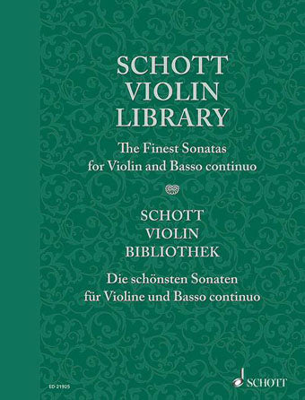 Schott Violin Library - The Finest Baroque Sonatas