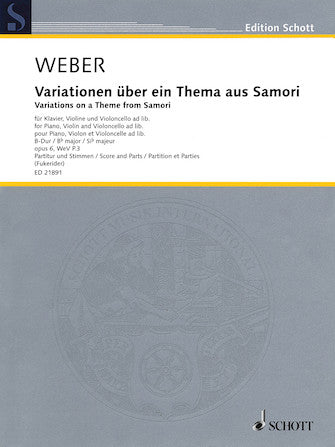 Variations on a Theme from Samori, Op. 6