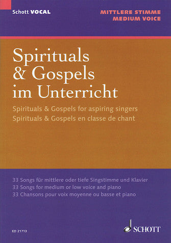 Spirituals & Gospels for Aspiring Singers for Medium Voice