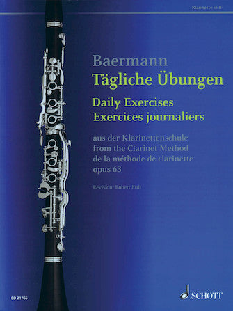 Baermann Daily Exercises, Op. 63
