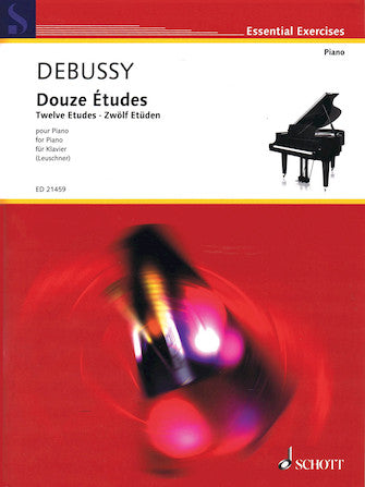 Debussy Twelve Etudes Piano Solo