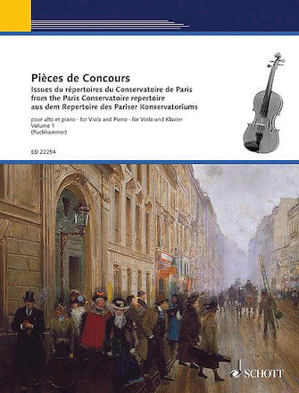 Pièces de Concours for Viola - Volume 1