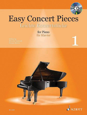 Easy Concert Pieces: 50 Easy Pieces from 5 Centuries - Book/CD