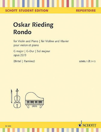 Rondo G Major, Op. 22 No 3 for Violin and Piano