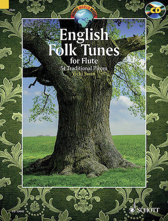 English Folk Tunes for Flute: 54 Traditional Pieces - Bk/CD