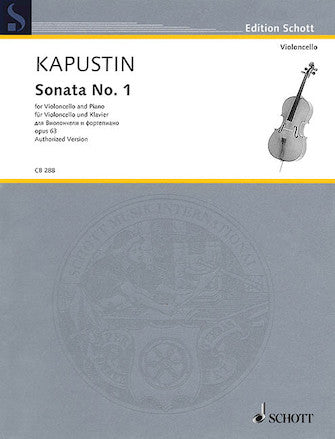 Kapustin: Sonata No. 1, Op. 63