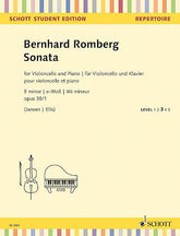 Romberg Sonata in E Minor, Op. 38/1